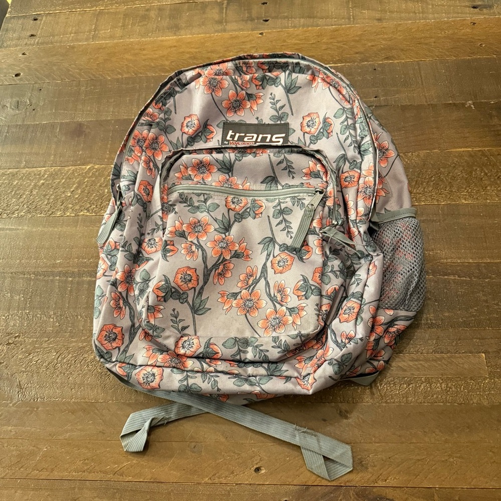 Trans Jansport Floral Backpack